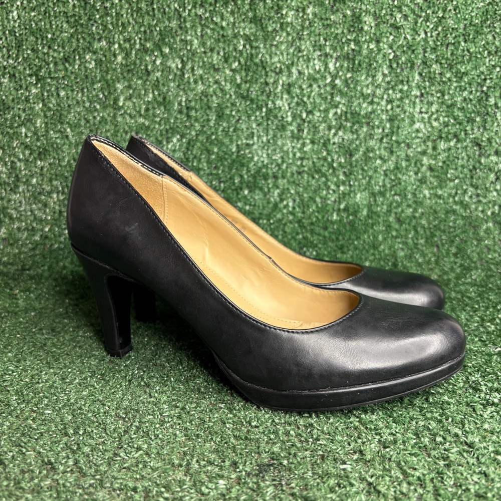 Naturalizer Michelle N5 Comfort Platform Pump Professional Black Womens Sz 6.5M